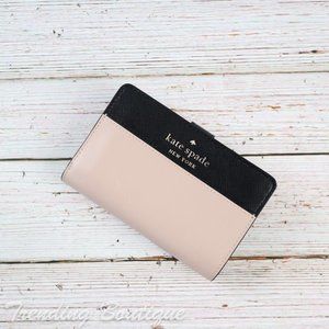 NWT Kate Spade Staci Colorblock Bifold Wallet
